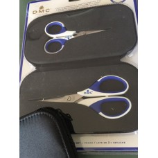 DMC Steel Blade Scissors.  (Set of two)